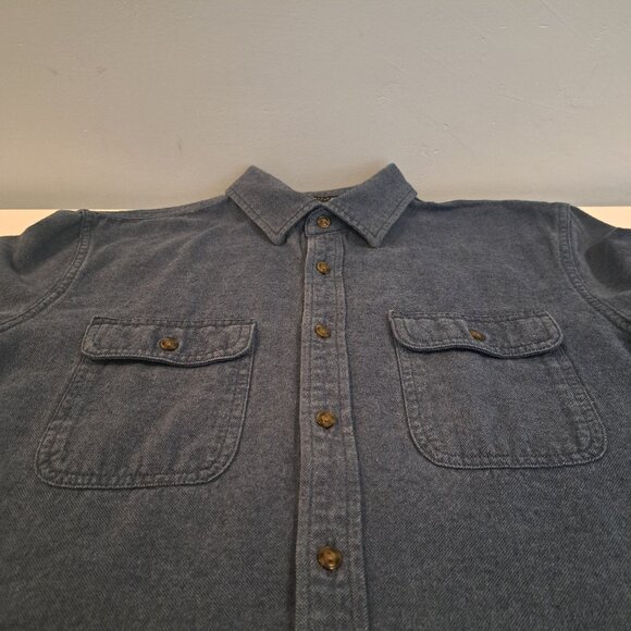 Banana Republic M Broken-In Heavy Weight Long Sleeve Standard Fit Button Down - Picture 6 of 13